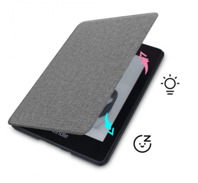 BeCover Чохол до електронної книги BeCover Smart Case Amazon Kindle Paperwhite 12th Gen. 2024 7" Gray (712846)