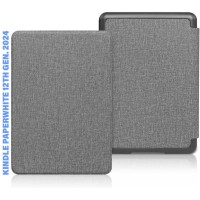 Чохол до електронної книги BeCover Smart Case Amazon Kindle Paperwhite 12th Gen. 2024 7" Gray (712846)