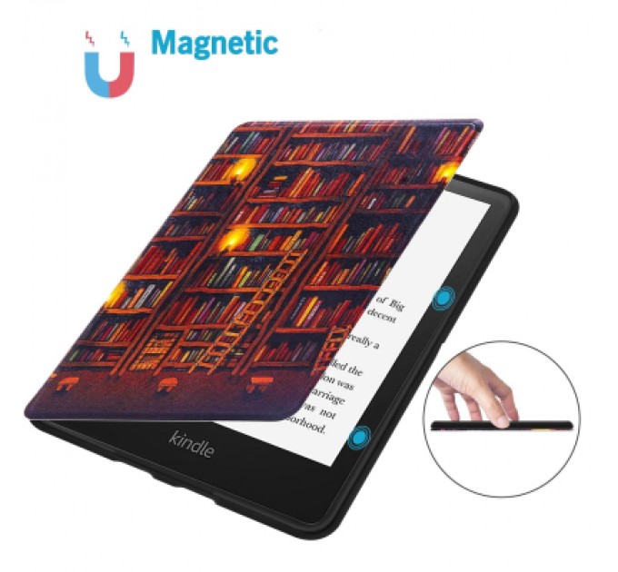 BeCover Чохол до електронної книги BeCover Smart Case Amazon Kindle Paperwhite 12th Gen. 2024 7" Library (712855)