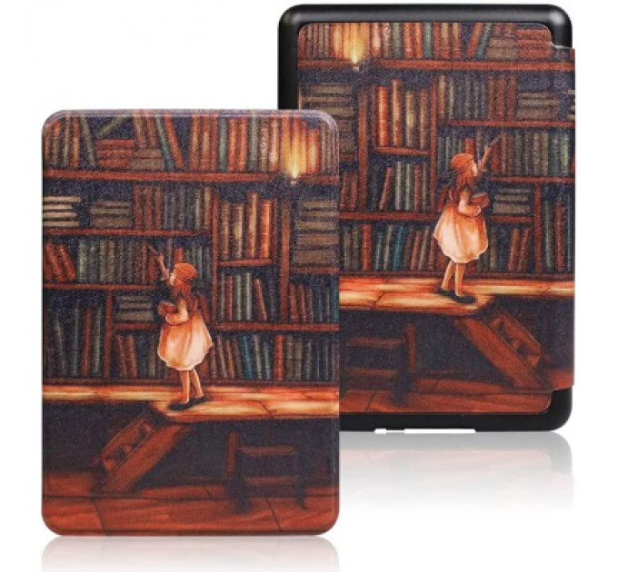BeCover Чохол до електронної книги BeCover Smart Case Amazon Kindle Paperwhite 12th Gen. 2024 7" Library Girl (712856)