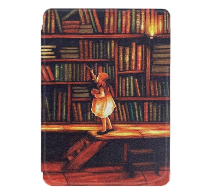 BeCover Чохол до електронної книги BeCover Smart Case Amazon Kindle Paperwhite 12th Gen. 2024 7" Library Girl (712856)