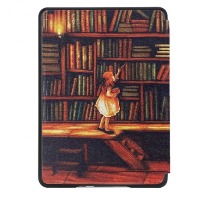 BeCover Чохол до електронної книги BeCover Smart Case Amazon Kindle Paperwhite 12th Gen. 2024 7" Library Girl (712856)