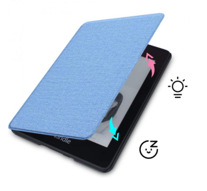BeCover Чохол до електронної книги BeCover Smart Case Amazon Kindle Paperwhite 12th Gen. 2024 7" Light Blue (712847)