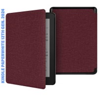 Чохол до електронної книги BeCover Smart Case Amazon Kindle Paperwhite 12th Gen. 2024 7" Red Wine (712850)
