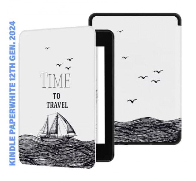 BeCover Чохол до електронної книги BeCover Smart Case Amazon Kindle Paperwhite 12th Gen. 2024 7" Time To Travel (712859)