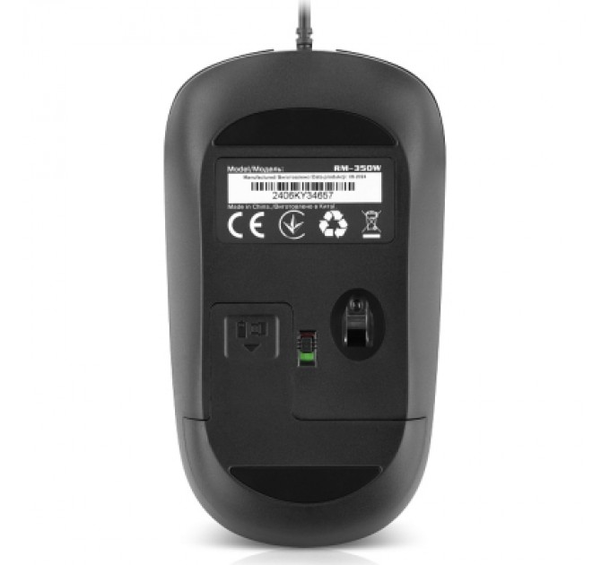 REAL-EL Мишка REAL-EL RM-222 USB Black/Gray (EL123200040)