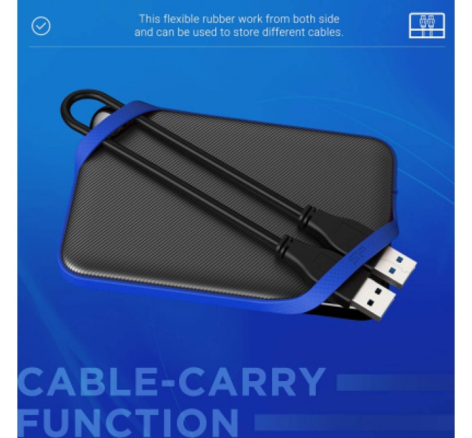 Silicon Power Зовнішній жорсткий диск 2.5" 4TB Silicon Power (SP040TBPHD62LS3B)