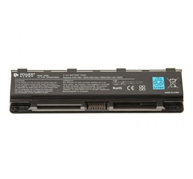 PowerPlant Акумулятор до ноутбука TOSHIBA Satellite C55 (TA5109LH, PA5109U) 10.8V 5200mAh PowerPlant (NB510146)