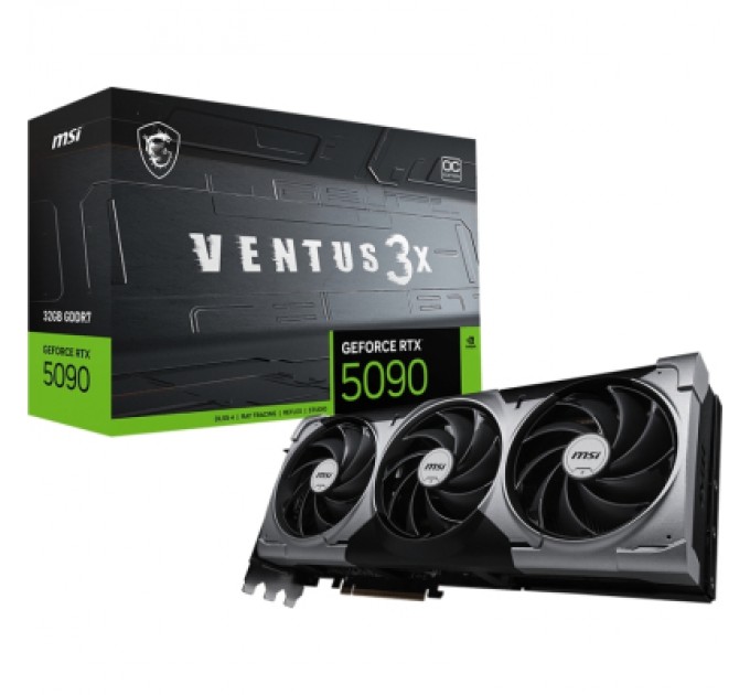 MSI Відеокарта MSI GeForce RTX5090 32GB VENTUS 3X OC (RTX 5090 32G VENTUS 3X OC)