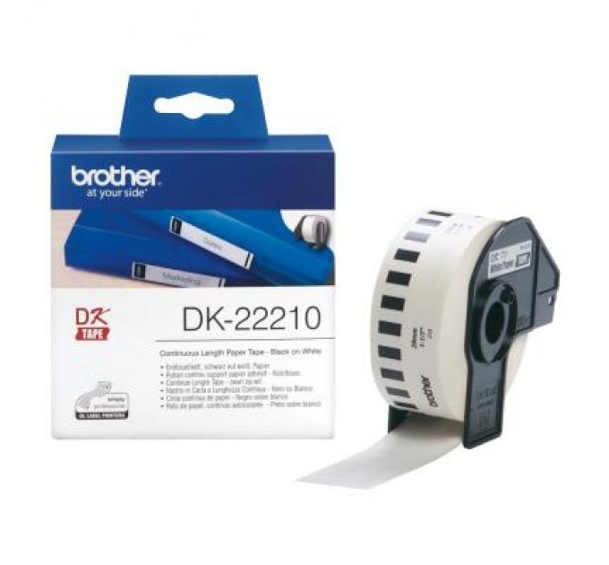 Brother Етикет-стрічка Brother для принтера QL-1060N/QL-570QL-800 (29mm x 30.48M) (DK22210)