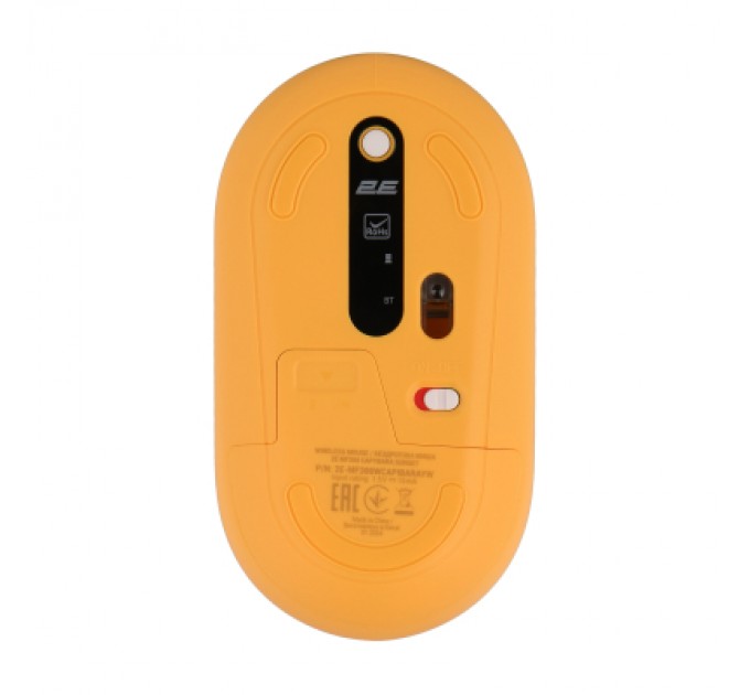 2E Мишка 2E MF300 CAPYBARASUNSET Silent Wireless/Bluetooth Yellow (2E-MF300WCAPIBARAYW)