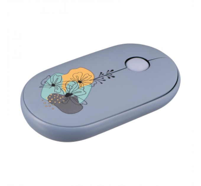 2E Мишка 2E MF300 FLORAMALLOW Silent Wireless/Bluetooth Blue (2E-MF300WFLORABL)