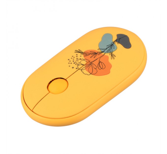 2E Мишка 2E MF300 FLORAPOPPY Silent Silent Wireless/Bluetooth Yellow (2E-MF300WFLORAYW)