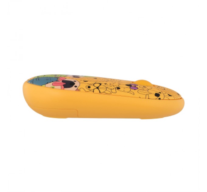 2E Мишка 2E MF300 PETSCATS&DOGS Silent Wireless/Bluetooth Yellow (2E-MF300WPETSYW)