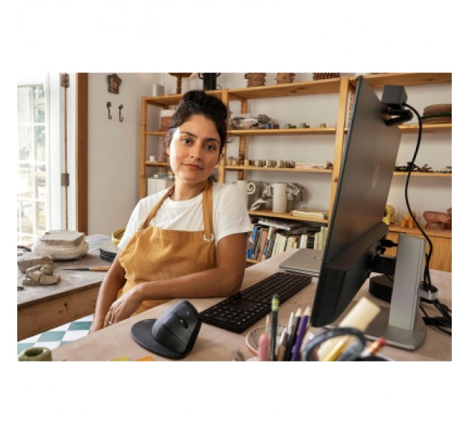 HP Мишка HP 920 Ergonomic Vertical Wireless/Bluetooth Black (6H1A4AA)