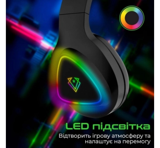 Vertux Навушники Vertux Trinity 7.1 Mini Jack 3.5мм Black (trinity.black)