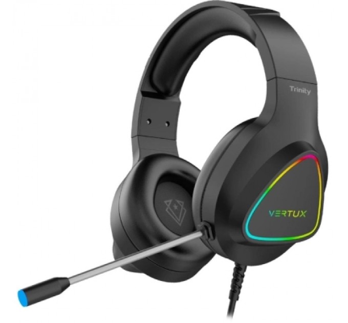 Vertux Навушники Vertux Trinity 7.1 Mini Jack 3.5мм Black (trinity.black)
