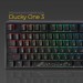 Ducky Клавіатура Ducky One 3 Cherry MX Blue RGB UA USB Black (DKON2108ST-CUAPXCLAWSC1)