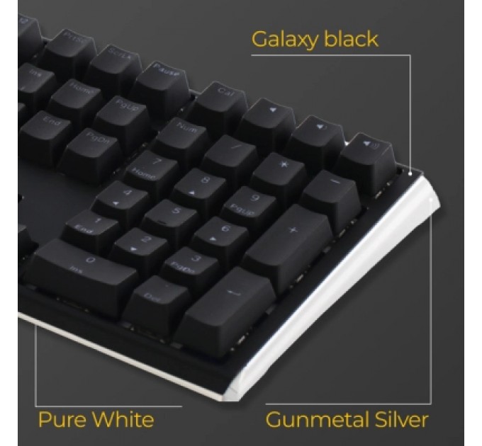 Ducky Клавіатура Ducky One 3 Cherry MX Blue RGB UA USB Black (DKON2108ST-CUAPXCLAWSC1)