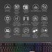 Ducky Клавіатура Ducky One 3 Cherry MX Blue RGB UA USB Black (DKON2108ST-CUAPXCLAWSC1)