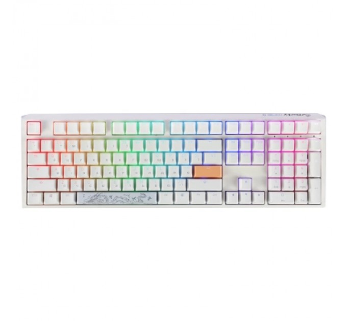 Ducky Клавіатура Ducky One 3 Cherry MX Blue RGB UA USB White (DKON2108ST-CUAPXPWWWSC1)