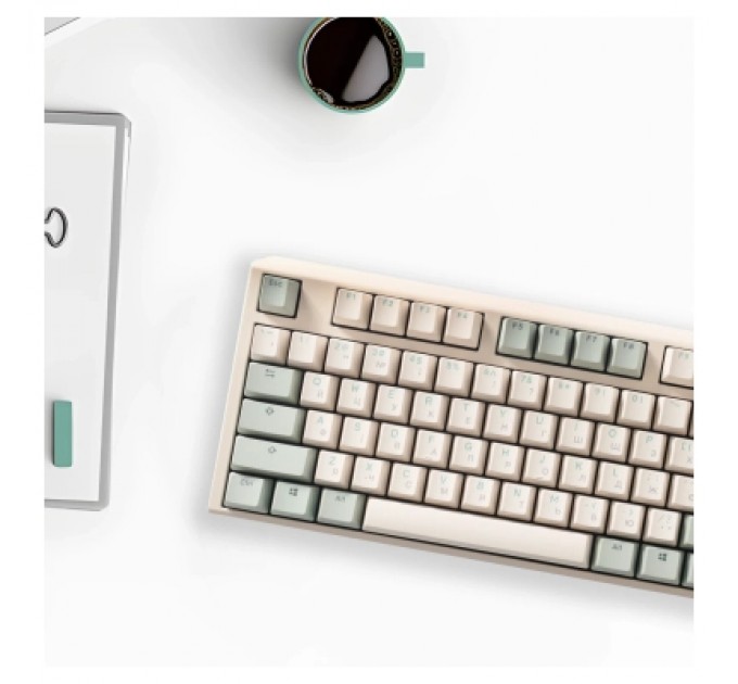 Ducky Клавіатура Ducky One 3 Cherry MX Silent Red UA USB Cream (DKON2108-SUAPXМAEGGC1)