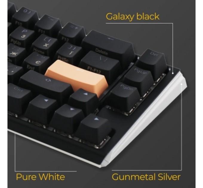 Ducky Клавіатура Ducky One 3 Mini Cherry MX Brown RGB UA USB Black (DKON2161ST-BUAPXCLAWSC1)