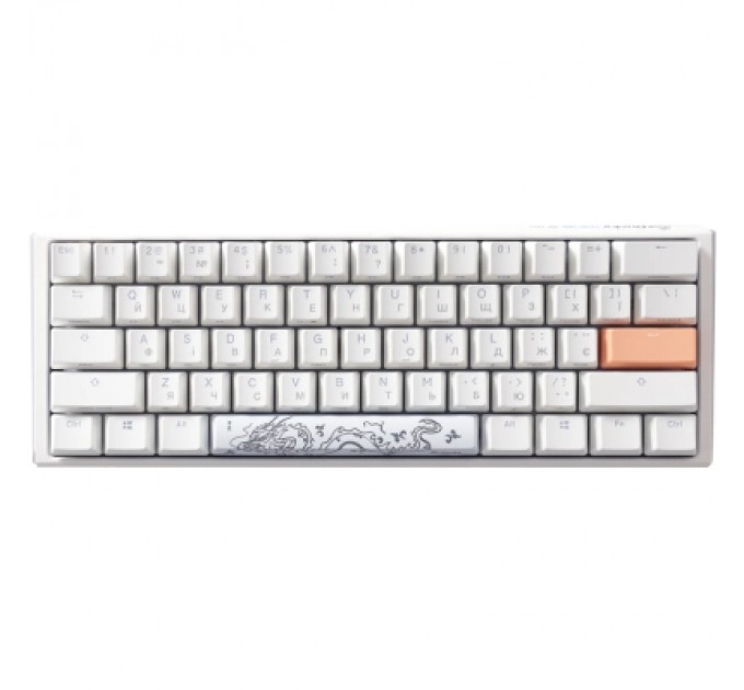 Ducky Клавіатура Ducky One 3 Mini Cherry MX Brown RGB UA USB White (DKON2161ST-BUAPXPWWWSC1)