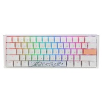 Клавіатура Ducky One 3 Mini Cherry MX Red RGB UA USB White (DKON2161ST-RUAPXPWWWSC1)