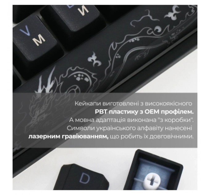 Ducky Клавіатура Ducky One 3 Mini Cherry MX Speed Silver RGB UA USB Black (DKON2161ST-PUAPXCLAWSC1)