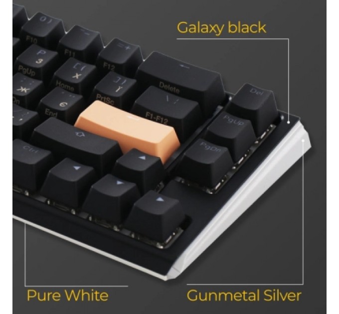 Ducky Клавіатура Ducky One 3 SF Cherry MX Brown RGB UA USB Black (DKON2167ST-BUAPXCLAWSC1)