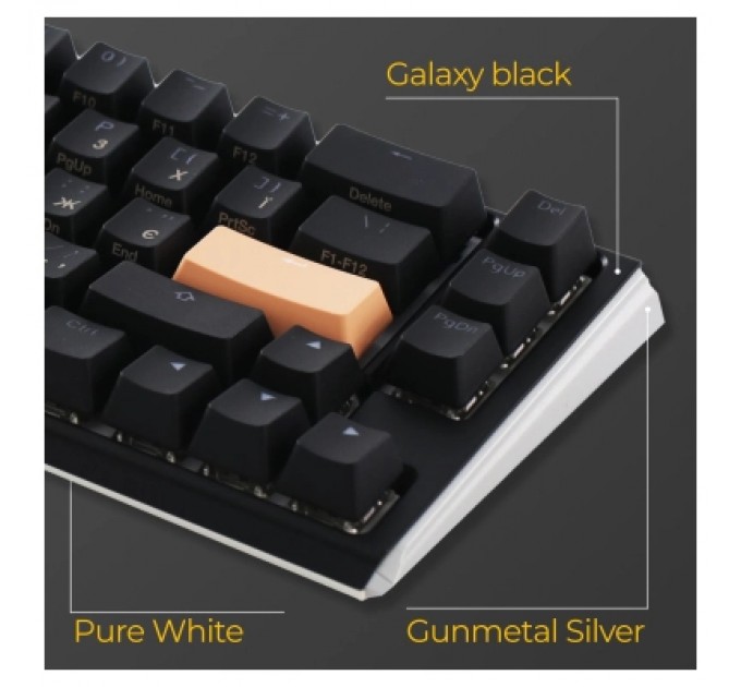 Ducky Клавіатура Ducky One 3 SF Cherry MX Red RGB UA USB Black (DKON2167ST-RUAPXCLAWSC1)