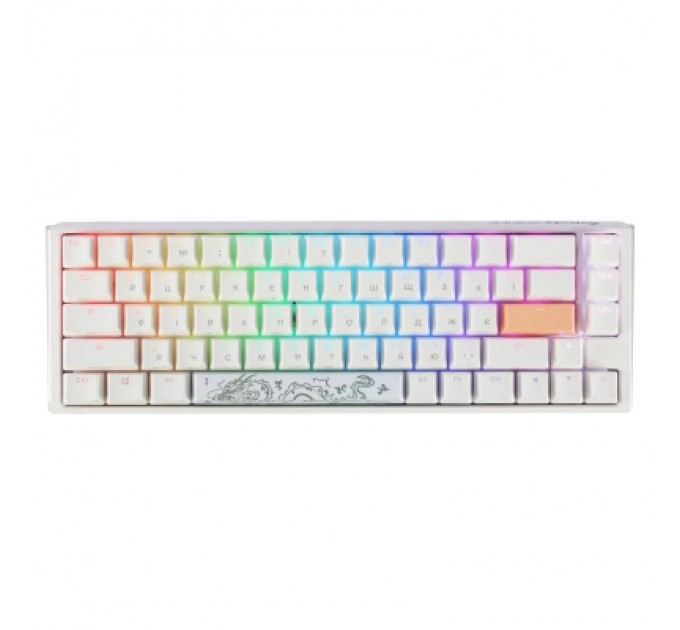 Ducky Клавіатура Ducky One 3 SF Cherry MX Red RGB UA USB White (DKON2167ST-RUAPXPWWWSC1)