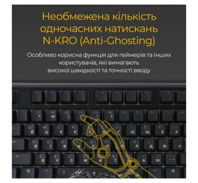 Ducky Клавіатура Ducky One 3 TKL Cherry MX Brown RGB UA USB Black (DKON2187ST-BUAPXCLAWSC1)