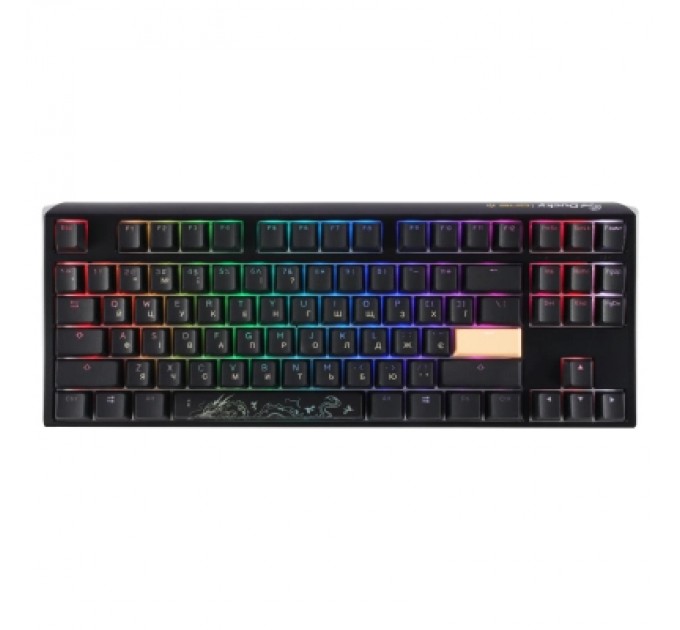 Ducky Клавіатура Ducky One 3 TKL Cherry MX Brown RGB UA USB Black (DKON2187ST-BUAPXCLAWSC1)