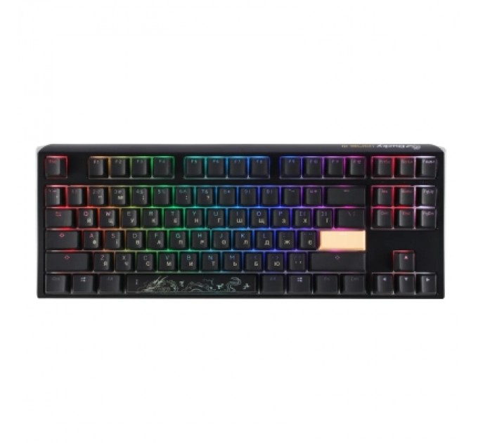 Ducky Клавіатура Ducky One 3 TKL Cherry MX Red RGB UA USB Black (DKON2187ST-RUAPXCLAWSC1)