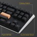 Ducky Клавіатура Ducky One 3 TKL Cherry MX Silent Red RGB UA USB Black (DKON2187ST-SUAPXCLAWSC1)
