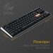 Ducky Клавіатура Ducky One 3 TKL Cherry MX Silent Red RGB UA USB Black (DKON2187ST-SUAPXCLAWSC1)