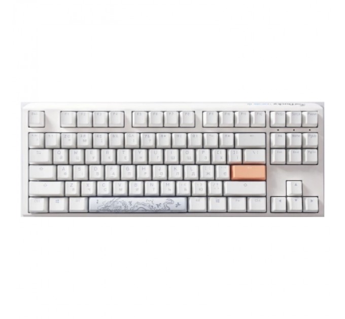 Ducky Клавіатура Ducky One 3 TKL Cherry MX Silent Red RGB UA USB White (DKON2187ST-SUAPXPWWWSC1)