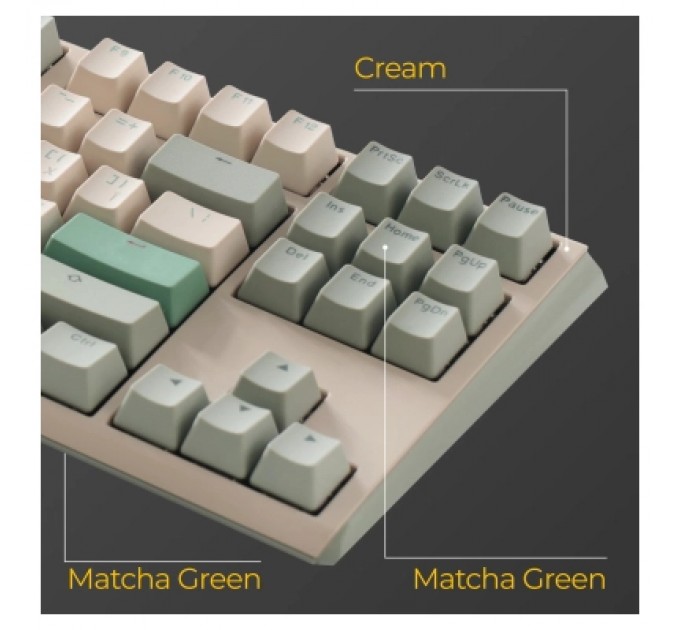 Ducky Клавіатура Ducky One 3 TKL Cherry MX Speed Silver UA USB Cream (DKON2187-PUAPXМAEGGC1)