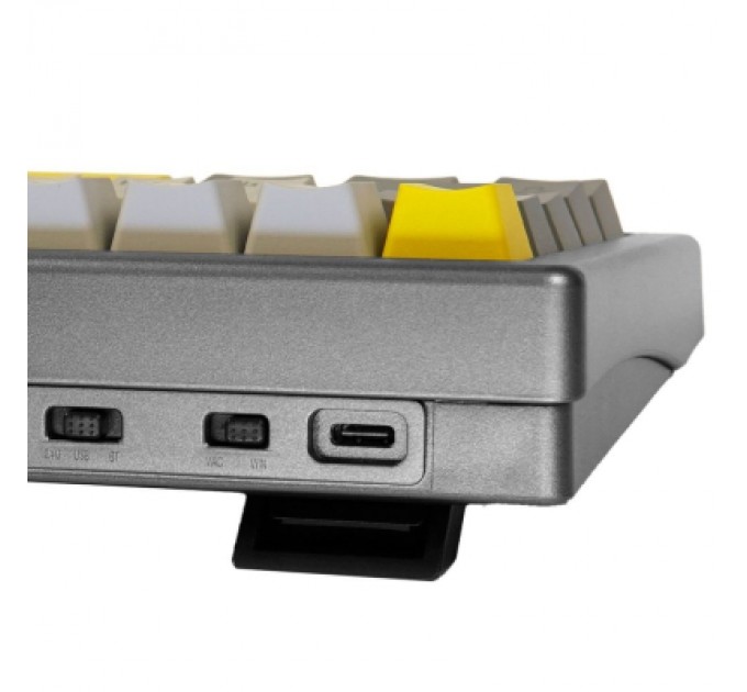 Epomaker Клавіатура Epomaker EK68 65 Flamingo Switch Hot-Swap RGB Wireless/Bluetooth/USB UA Black (EK68-B-F)