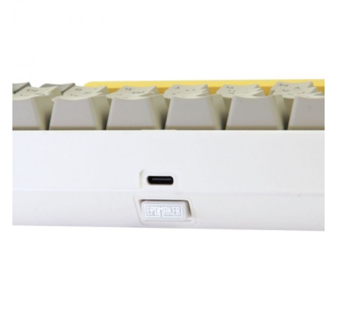 Epomaker Клавіатура Epomaker EP64 60 Mulan Switch Hot-Swap RGB Wireless/Bluetooth/USB UA White (EP64-W-M)