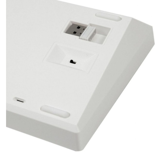 Epomaker Клавіатура Epomaker EP84 Plus 75 Wisteria Linear Switch Hot-Swap RGB Wireless/Bluetooth/USB UA White (EP84-W-WL)