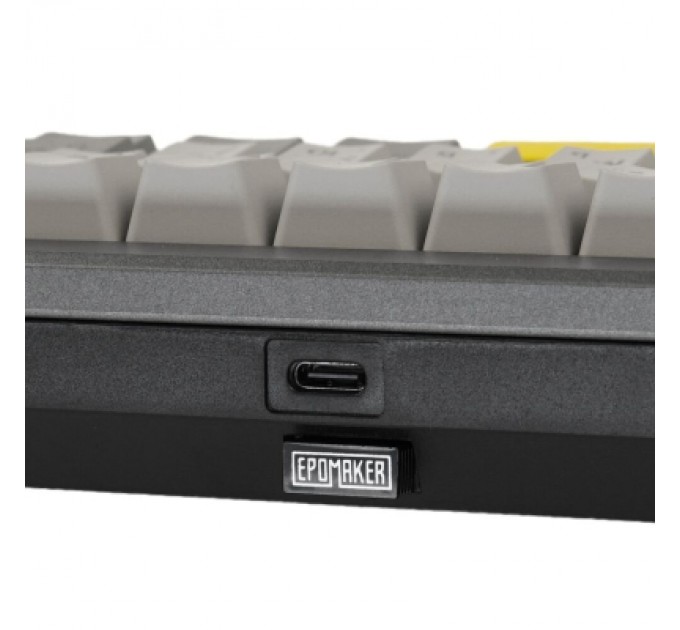 Epomaker Клавіатура Epomaker Shadow-X 70 Flamingo Switch Hot-Swap LCD Screen RGB Wireless/Bluetooth/USB UA Black (SHX-B-F)