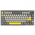 Epomaker Клавіатура Epomaker TH80 Pro V2 75 Sea Salt Silent Switch Hot-Swap LCD Screen RGB Wireless/Bluetooth/USB UA Black (TH80-PROV2-B-SS)