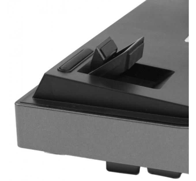 Epomaker Клавіатура Epomaker TH80 Pro V2 75 Sea Salt Silent Switch Hot-Swap LCD Screen RGB Wireless/Bluetooth/USB UA Black (TH80-PROV2-B-SS)