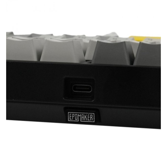 Epomaker Клавіатура Epomaker TH80 SE 75 Budgerigar V2 Switch Hot-Swap RGB Wireless/Bluetooth/USB UA Black (TH80-SE-B-BV2)