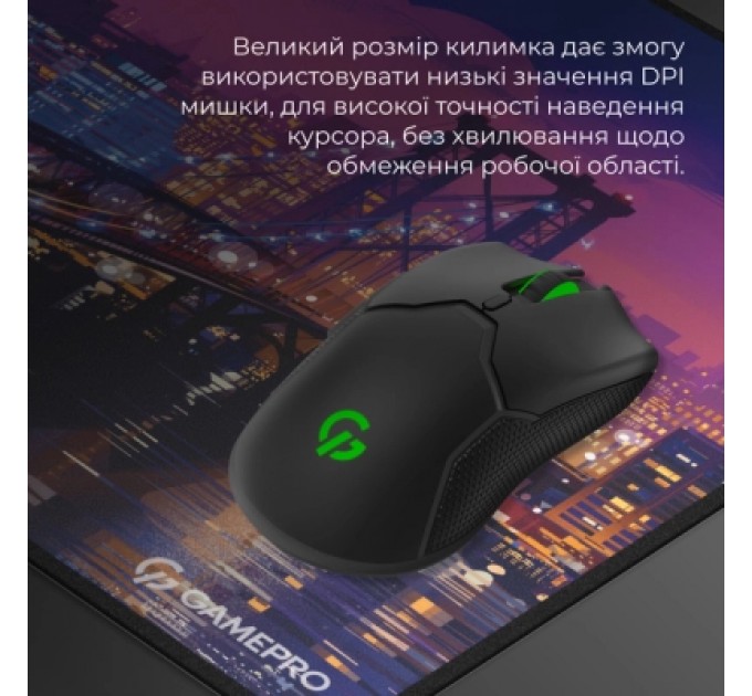 GamePro Килимок для мишки GamePro MP275C Speed/Control Black (MP275C)