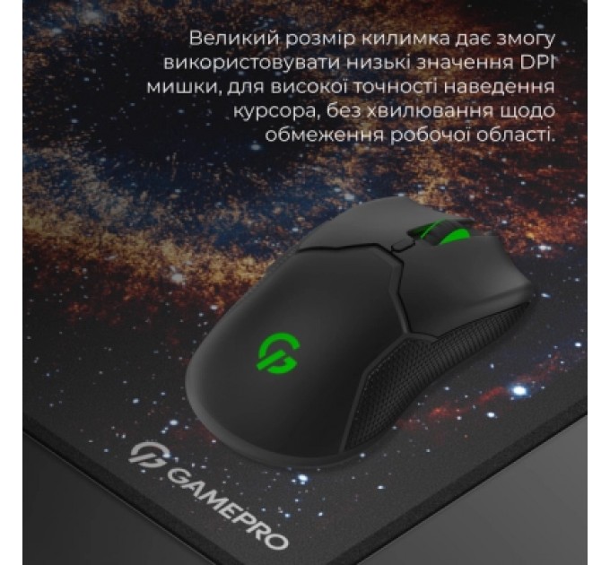 GamePro Килимок для мишки GamePro MP275G Speed/Control Black (MP275G)