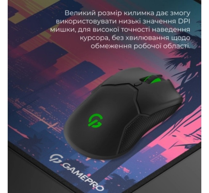 GamePro Килимок для мишки GamePro MP275S Speed/Control Black (MP275S)